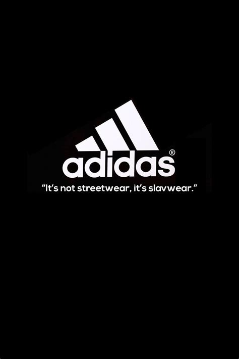 adidas new slogan.